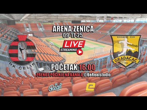 RK Čelik Zenica vs RK Gradačac - 09/11/2025