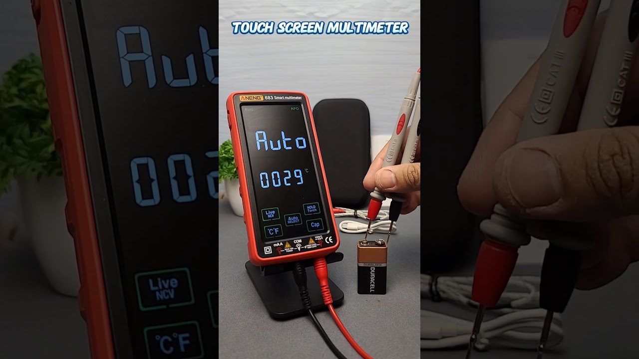 Aeng 683 Touch Screen Smart Digital Multimeter #aneng683 #anengmultimeter #multimeter