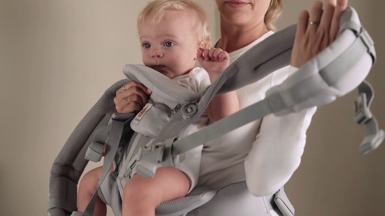 Watch Porte Bébé Omni 360 Now Porte-Bébé Ergobaby Omni 360 Cool Air Mesh | Comment installer Bébé face au monde
