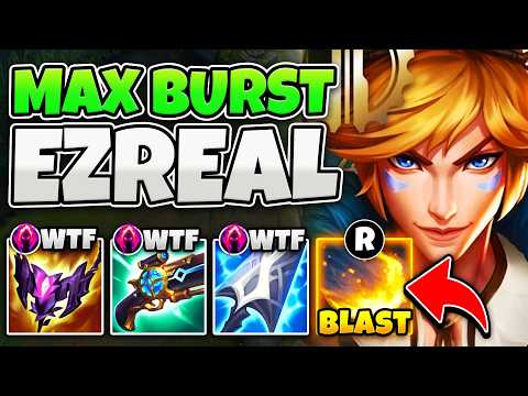AD OR AP EZREAL? WHY NOT BOTH!? HYBRID EZREAL BUILD DOES DISGUSTING DAMAGE!
