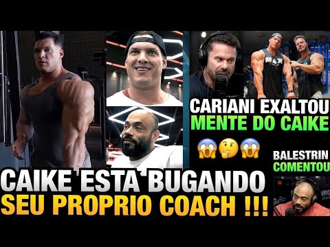 CAIKE ESTÁ TÃO SECO QUE SEU TREINADOR MANDOU ELE DIMINUIR O CARDIO - CARIANI E JULIO EXALTAM CAIKE