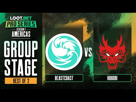 beastcoast vs Hokori Game 1 - Pro Series 7 AM: Group Stage w/ rkryptic & neph