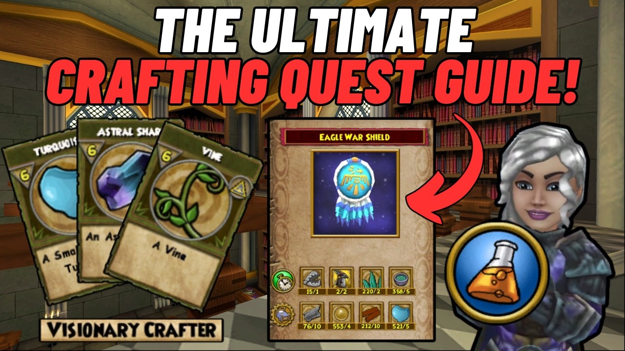 Wizard101| The ULTIMATE Crafting Quest Guide!