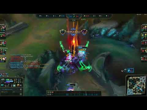 EMPYREAN PYKE INITIATING TEAMFIGHT AND ELIMINATING ENEMY BACKLINES DESPITE INFERIOR TEAM COMP