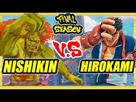 SFV CE 🔥 Nishikin (Blanka) vs Hirokami (Ryu) 🔥 Ranked Set 🔥 Street Fighter 5