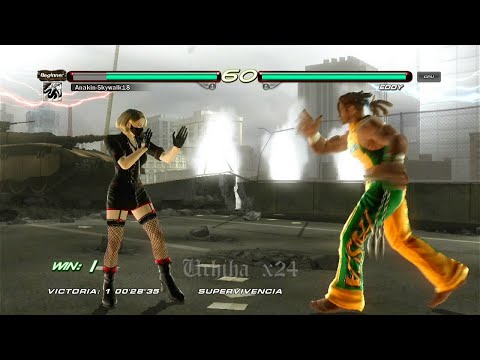 Anna Willians vs Eddy - Tekken 6 ( Uchiha x24 ) PS3