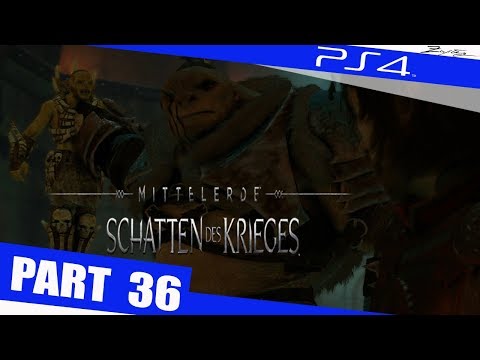 Mittelerde Schatten des Krieges Walkthrough Part 36 PS4 German Walkthrough - Shadow of War Deutsch