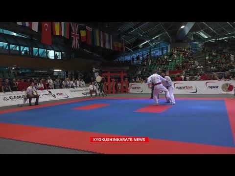 33rd EC IKO, 1/8 -70 Albert Reyes (Spain) - Pawel Wolski (Poland, aka)