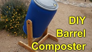 DIY Compost Tumbler