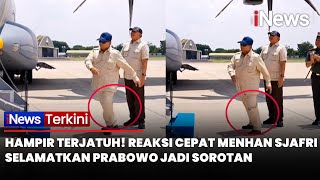 Download lagu Prabowo Hampir Jatuh saat Presmian Pesawat Airbus A400M, Menhan Sjafri Langsung Sigap mp3