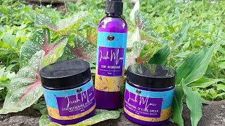 MY CROWN OF CURLS IRISH MOSS COLLECTION | HOW TO DEEP CONDITION NATURAL HAIR | LIFE IN VINCY