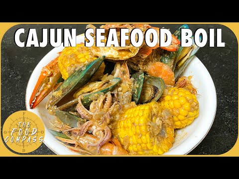CAJUN SEAFOOD BOIL RECIPE | EASY SEAFOOD RECIPE AT HOME