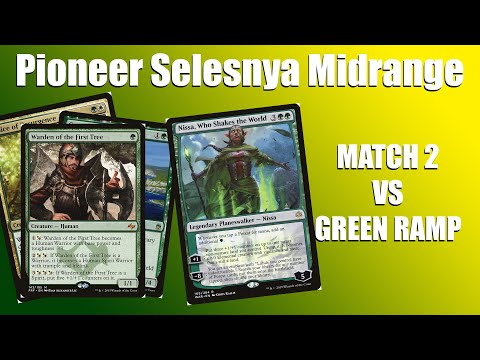 Pioneer Selesnya Midrange! (Match 2 vs Mono Green Ramp)