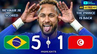 NEYMAR PUT ON A SHOW AND THE BRAZILIAN NATIONAL TEAM HUMILIATED TUNISIA WITH A HISTORIC VICTORY!