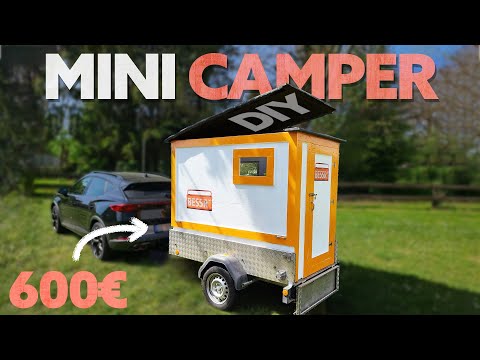 Cheap DIY camping trailer: We build a mini caravan in 2 days!