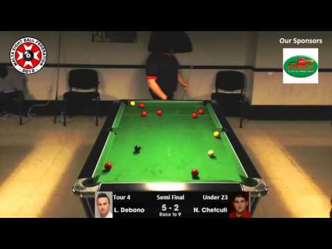 M8BF Rank 4 Under 23s Semi Final: Lydan Debono vs Neil Chetcuti