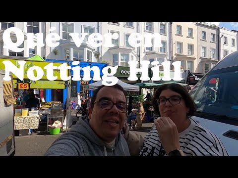 Qué ver en NOTTING HILL | Londres | Mercado de Portobello | Casas de colores