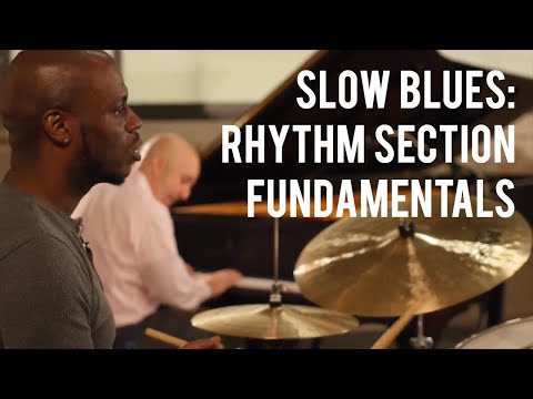 Slow Blues from Rhythm Section Fundamentals