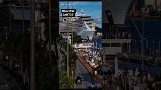 MSC SEAVIEW cruzeiro navio 21/03/26 Santos Buzios Salvador @cruzeiros2025  #google  #shorts