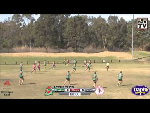2014 ICRL Round 15 2nd Grade Highlights - Corrimal Cougers v Wests Devils