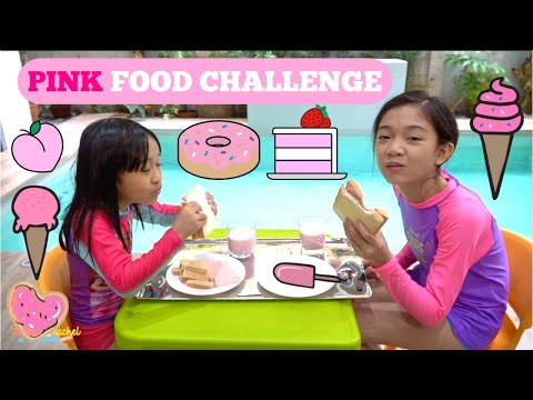 Eating Only Pink Food for 24 Hours Challenge