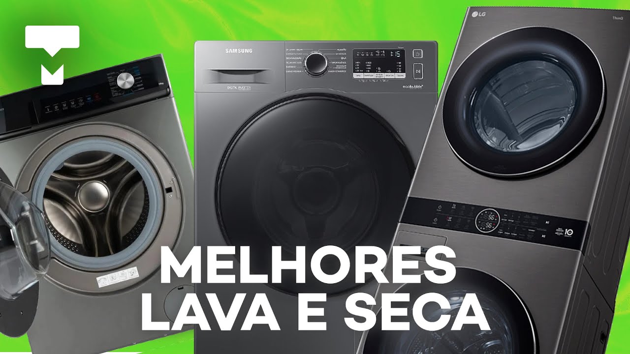 TOP 7 MELHORES MÁQUINAS LAVA-E-SECA para comprar – 2023
