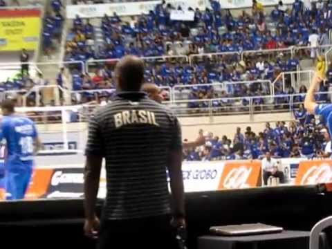 Aquecimento RJX x SESI (2º jogo das quartas 24-03-12)