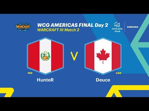 WCG 2019 Xi’an, Americas Final – Warcraft Ⅲ, 2R, Peru vs Canada (ENG)