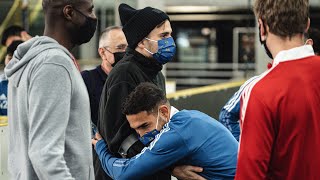 Jordan Morris surprises team at training following return from Swansea City
