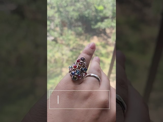 Vídeo relacionado con PRETTYLE Anillo de Plata S925, Anillo Abierto de Bola de Cuentas de Luz Simple Femenina, Anillo de Cola de Moda para Niñosanillo de plata s925, Apertura regulable