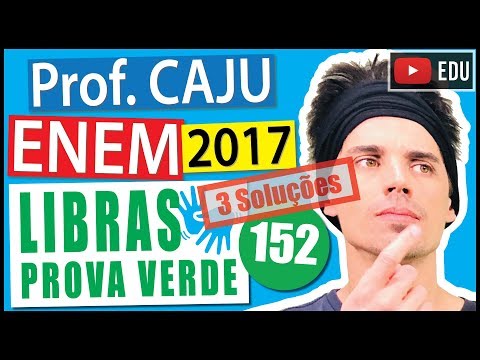 [ENEM Libras 2017] 152 📗 REGRA DE TRÊS INVERSA O cartão Micro SD é um tipo de mídia utilizada