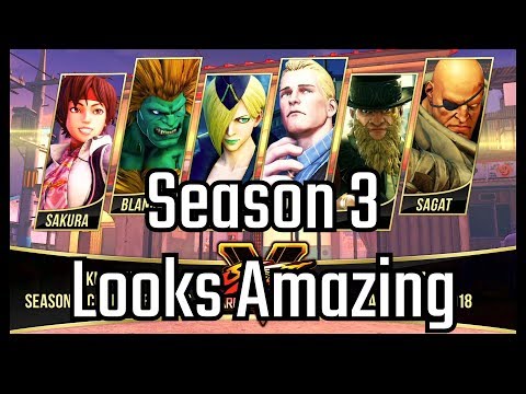 [Street Fighter V] Season 3 Looks Amazing