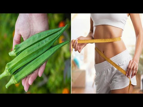 Get Flat Stomach Overnight With Okra | How To Lose belly Fat Fast
