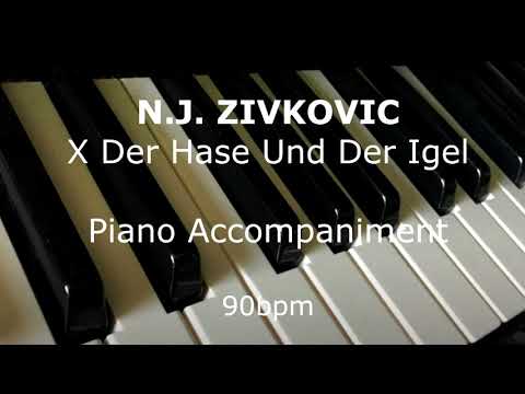 N.J. Zivkovic - X Der Hase und Der Igel PIANO ACOMPANIMENT (My First Book for Xylophone and Marimba)