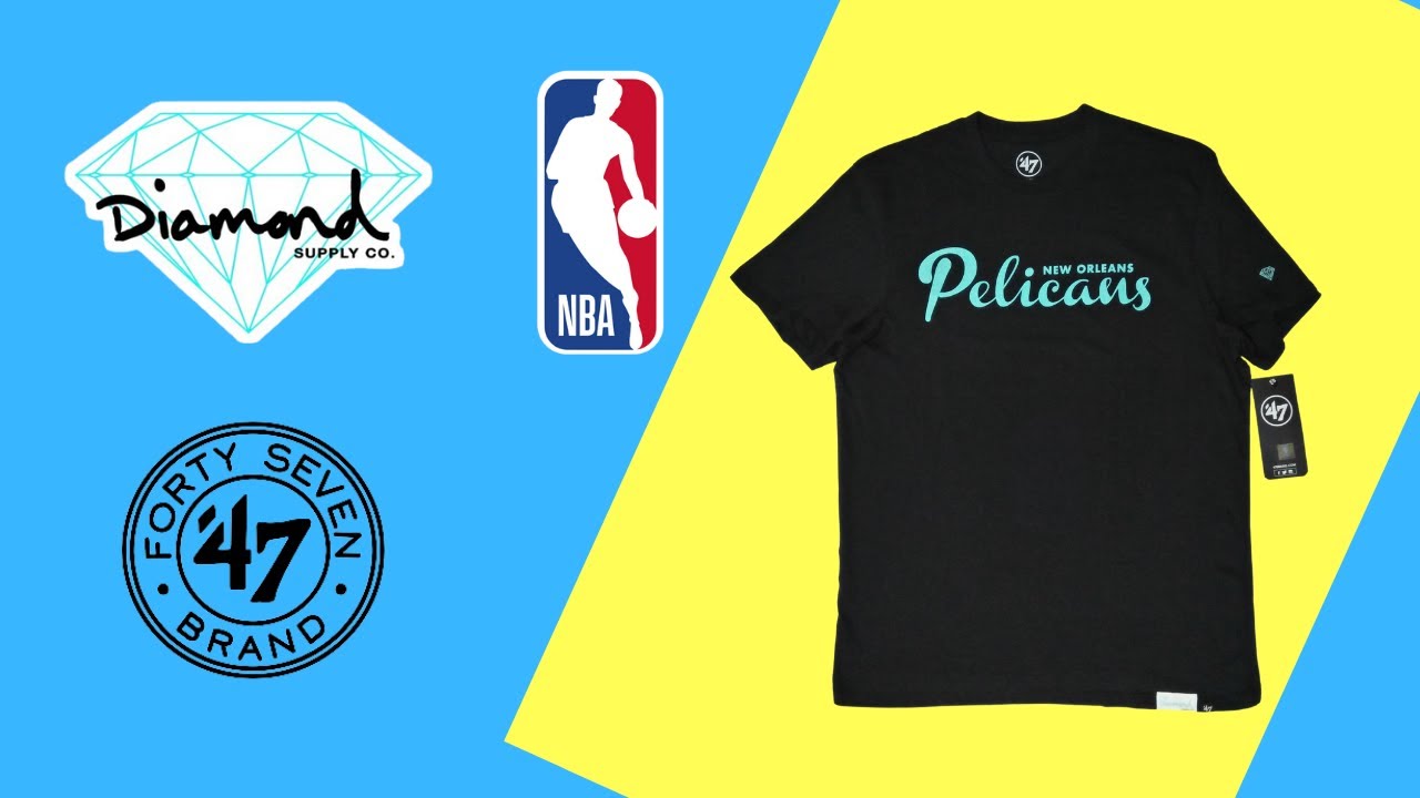 Diamond Supply Co. x 47 Brand x NBA New Orleans Pelicans Shirt
