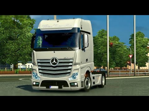 Euro Truck Simulator 2 - Mercedes Benz Actros MP4 | Verson 1.36
