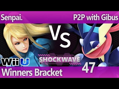 SW 47 Smash 4 - Senpai. (ZSS) vs P2P with Gibus (Greninja) - Winners Bracket