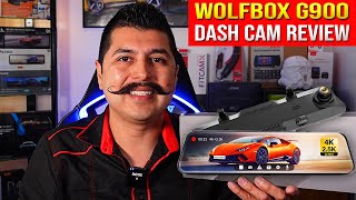 WOLFBOX G900 4K Mirror Dash Cam Review (GPS & Park Mode)
