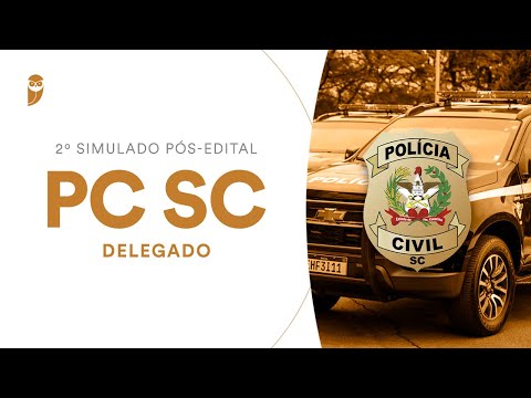 2º Simulado PC SC - Pós-edital (Delegado) - Correção