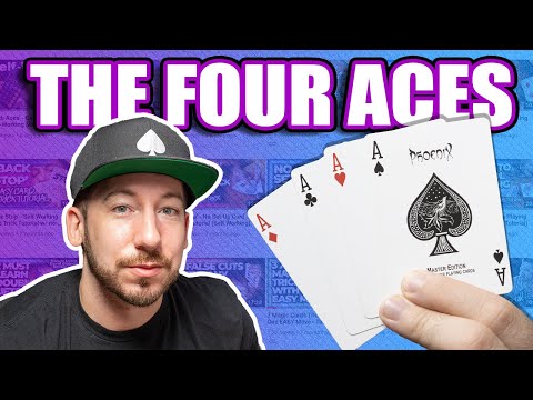 Card Magic Tutorial: Simple 4 Ace Trick ! (Intermediate)