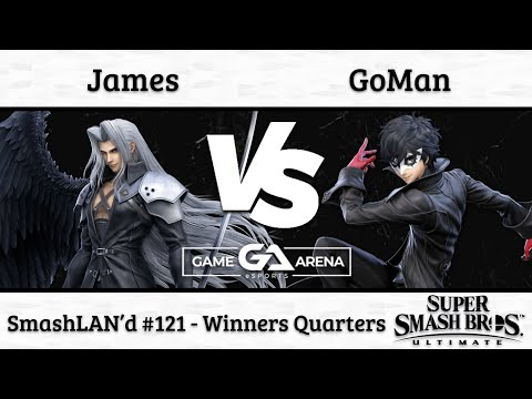 SmashLAN'd 121: James (Sephiroth) vs. GoMan (Joker) - Winners Quarters