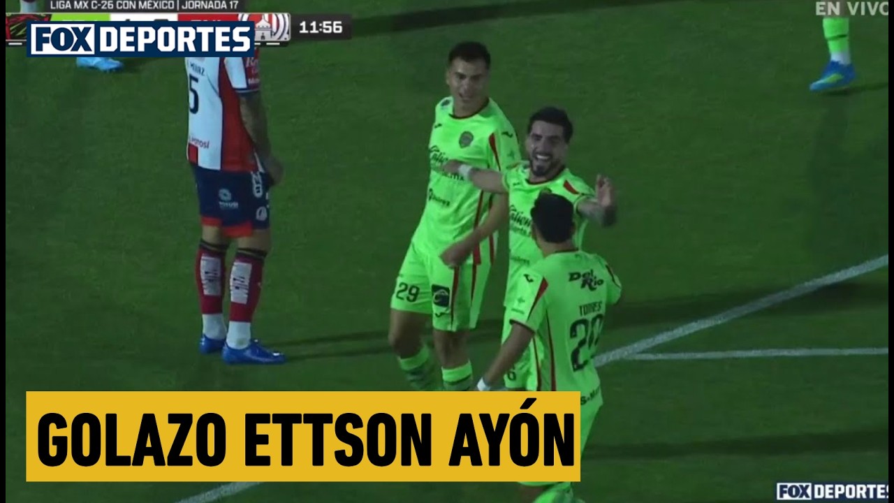 🤩 GOLAZO Ettson Ayón | FC Juárez 1-0 Atlético San Luis | Fecha 17 | Clausura 2026 | Liga MX