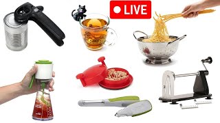 Cooking a Recipe With Just Kitchen Gadgets! Live Steam 7