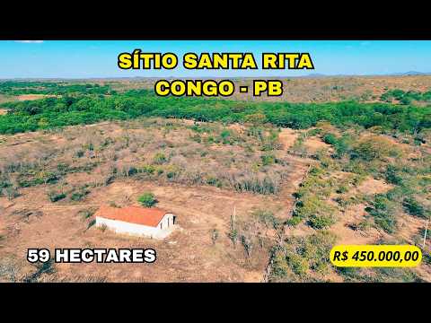 🌿🚜 SÍTIO SANTA RITA – 59 HECTARES | 📍 CONGO-PB