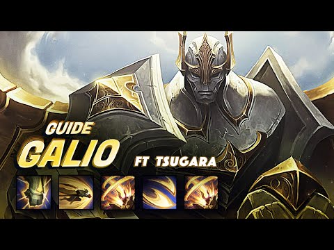GUIDE GALIO - BUILD, RUNES & COMBOS 💥  ( Ft Tsugara - Grandmaster)