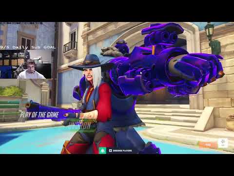 POTG! HOW A PRO PLAYS ASHE! HYDRON ASHE OVERWATCH 2 GAMEPLAY SEASON 20 TOP 500
