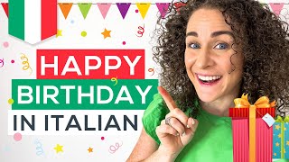How to SAY HAPPY BIRTHDAY in Italian (+ FREE PDF Cheat-Sheet 📚)