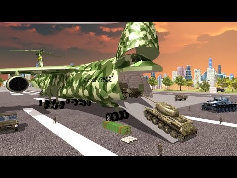 US Army Tank Transporter Plane Simulator ( by Titan game) - Android Gameplay