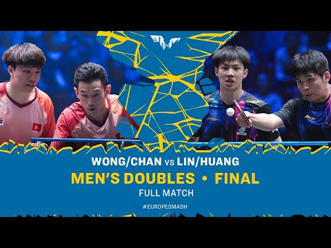 FULL MATCH | Wong/Chan vs Lin/Huang | MD Final | #EuropeSmash 2025