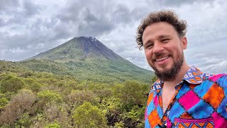 Caminando por un volcán activo en Costa Rica | VOLCÁN ARENAL 🌋🇨🇷